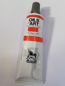 Farba olejna RENESANS 60 ml. 19 saturn red