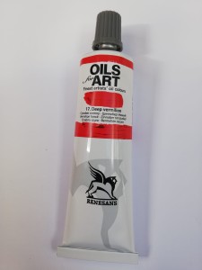 Farba olejna RENESANS 60 ml. 17 deep vermilion