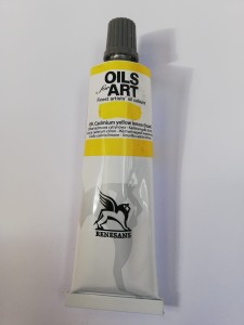 Farba olejna RENESANS 60 ml. 9 cadmium yellow lemon
