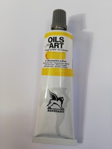Farba olejna RENESANS 60 ml. 8 ultramatine yellow