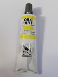 Farba olejna RENESANS 60 ml. 7 zinc yellow