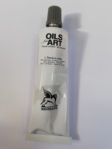 Farba olejna RENESANS 60 ml. 2 titanium white