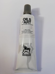 Farba olejna RENESANS 60 ml. 1 zinc white