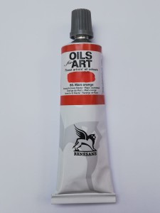 Farba olejna RENESANS 60 ml. 80 Mars orange