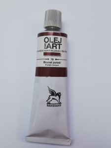 Farba olejna RENESANS 60 ml. 79 brunat polski