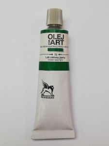 Farba olejna RENESANS 60 ml. 70 lak zielony jasny