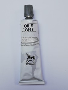 Farba olejna RENESANS 60 ml. 52 titanium white fast-drying