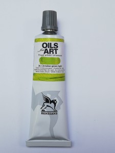 Farba olejna RENESANS 60 ml. 36 cinnabar green light