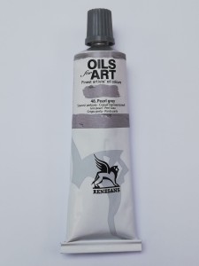Farba olejna RENESANS 140 ml. 48 pearl grey