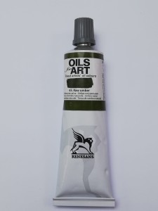 Farba olejna RENESANS 140 ml. 45 raw umber