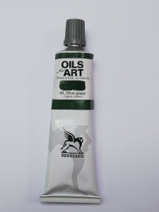 Farba olejna RENESANS 140 ml. 43 olive green