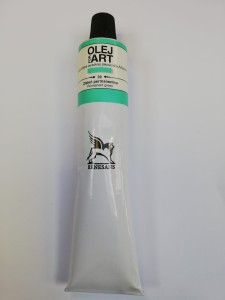 Farba olejna RENESANS 140 ml. 39 zieleń permanentna