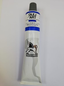 Farba olejna RENESANS 140 ml. 32 błękit kobaltowy
