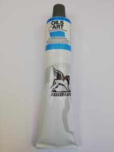 Farba olejna RENESANS 140 ml. 31 mediterranean blue