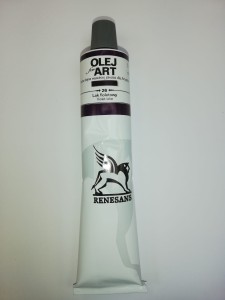 Farba olejna RENESANS 140 ml. 26 lak fioletowy