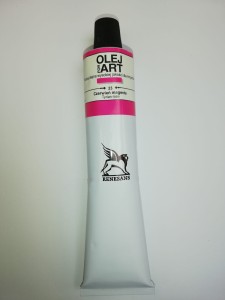 Farba olejna RENESANS 140 ml. 23 magenta