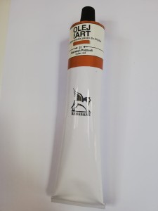 Farba olejna RENESANS 140 ml. 21 pozzuoli red