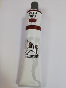 Farba olejna RENESANS 140 ml. 20 carmine