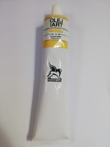 Farba olejna RENESANS 140 ml. 13 ochra żółta