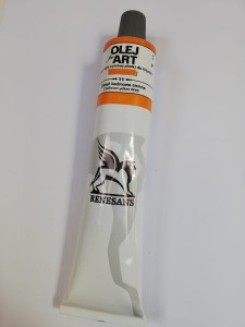 Farba olejna RENESANS 140 ml. 11 żółcień kadmowa ciemna