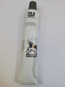 Farba olejna RENESANS 140 ml. 02 titanium white