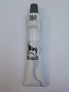 Farba olejna RENESANS 140 ml. 01 zinc white