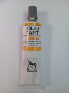 Farba olejna RENESANS 60 ml. 60 lazur żółty