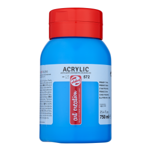 Farba akrylowa Talens Art Creation 750 ml. 572 Primary Cyan