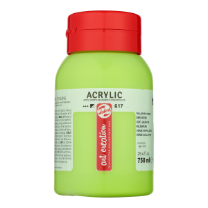 Farba akrylowa Talens Art Creation 750 ml. 617 Yellowish Green