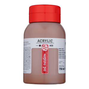 Farba akrylowa Talens Art Creation farba akrylowa 750 ml. 409 Burnt Umber