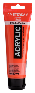 Farba akrylowa AMSTERDAM 20ml 398 Naphthol Red Light