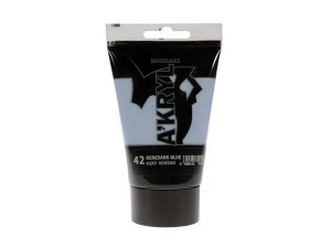 Farba akrylowa RENESANS 100ml 42 błękit renesansu