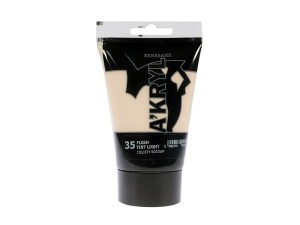 Farba akrylowa RENESANS 100ml 35 cielisty różowy