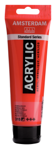 Farba akrylowa AMSTERDAM 20ml 315 Pyrrolerood Red