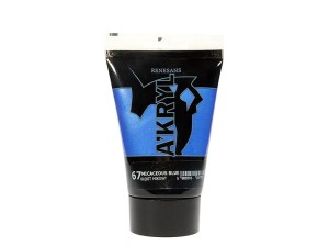 Farba akrylowa RENESANS 100ml 67 błękit mikowy