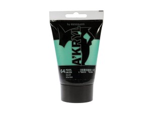 Farba akrylowa RENESANS 100ml 64 zieleń perłowa