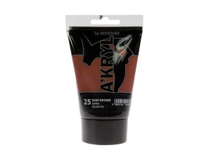 Farba akrylowa RENESANS 100ml 25 ziemia brunatna