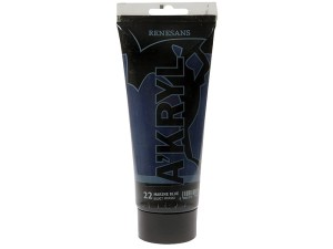 Farba akrylowa RENESANS 200ml 22 błękit morski