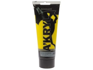 Farba akrylowa RENESANS 200ml 5 żółć średnia 