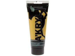 Farba akrylowa RENESANS 200ml 30 złoto jasne