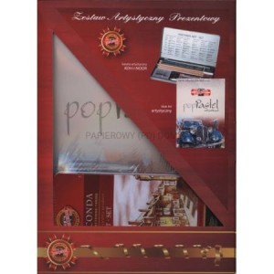 Zestaw upominkowy KOH-I-NOOR gioconda 8890 + blok