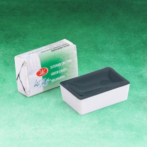 Farba akwarelowa Białe Noce w kostce 2,5ml 717 green light