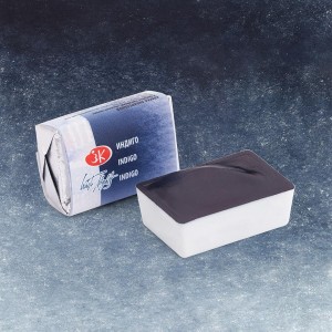 Farba akwarelowa Białe Noce w kostce 2,5ml 516 indigo