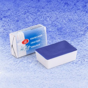 Farba akwarelowa Białe Noce w kostce 2,5ml 508 cobalt blue