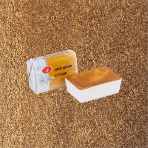 Farba akwarelowa Białe Noce w kostce 2,5ml 968 aztec gold