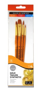 Pędzli syntetyczne DALER ROWNEY 