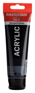 Farba akrylowa AMSTERDAM 20ml 735 Oxide Black