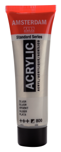 Farba akrylowa AMSTERDAM 20ml 800 Silver