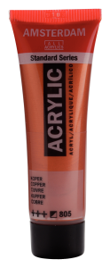 Farba akrylowa Amsterdam 20ml 805 Copper