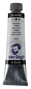 VAN GOGH farba olejna 40ml. 105 Titanium White